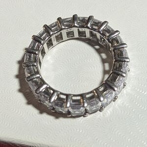 Sterling Silver Cubic Zirconia Ring